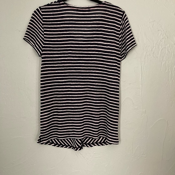 Jones New York Signature 
Blue / white striped - Picture 4 of 4